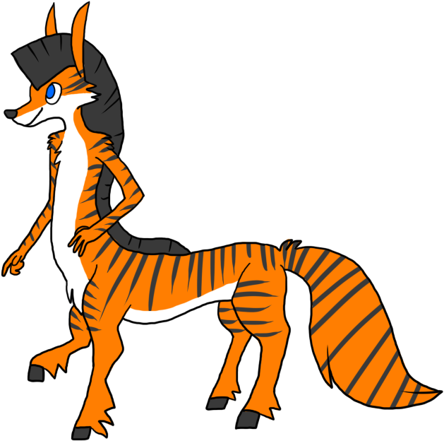 Zebra-fox Taur By Wimpod - Zebra-fox Taur By Wimpod (687x660)