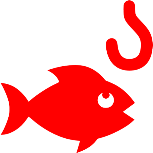 Fishing Icon Black (512x512)