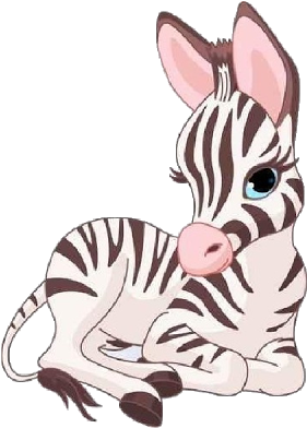 Zebres - Cartoon Zebras Cute (400x400)