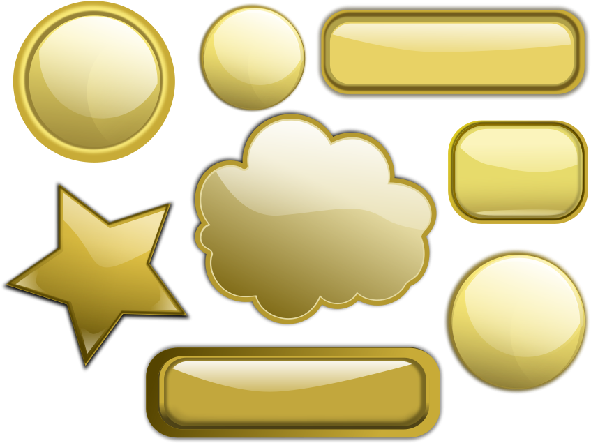 Some - Button Gold (900x675)