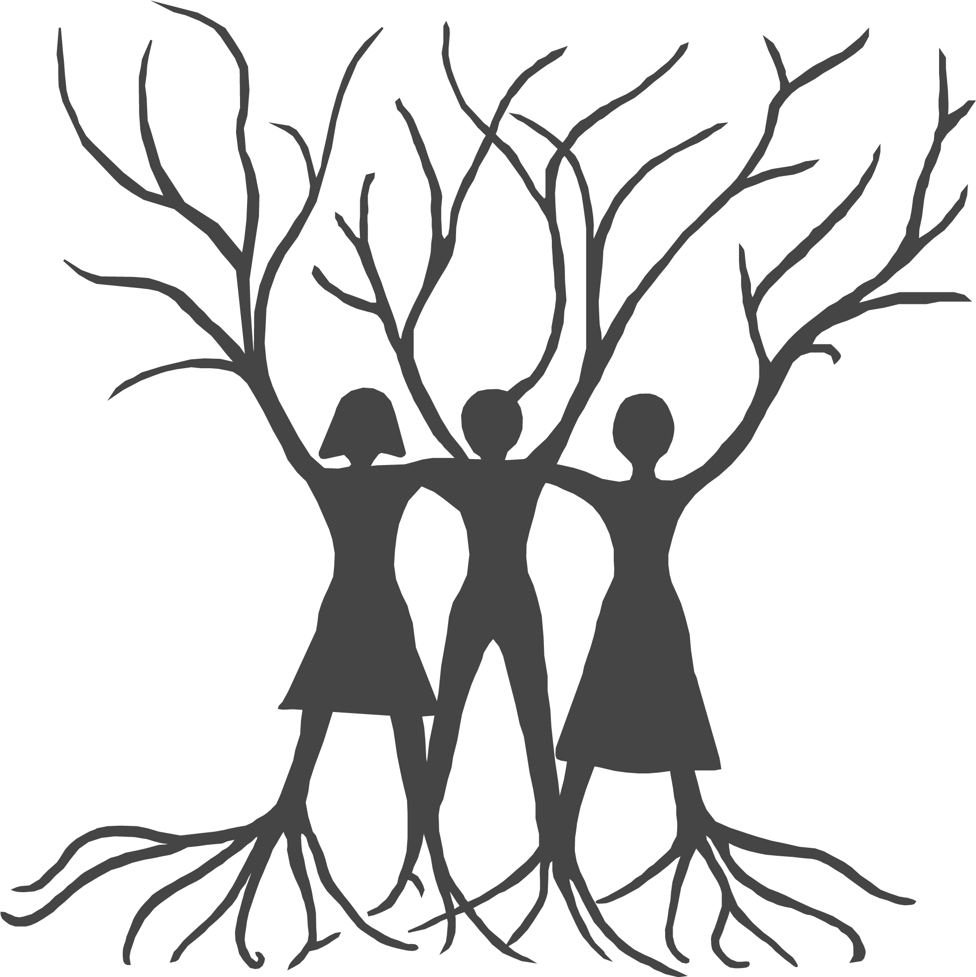 Line Drawings Of Women - Poster On Women Empowerment (1980x1957)