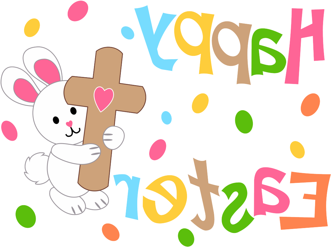 Happy Easter Image With Cross Happy Easter Bunny Crosspng - Happy Easter Image With Cross Happy Easter Bunny Crosspng (1125x870)