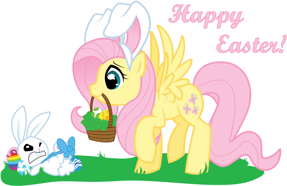 Angel Bunny, Artist - My Little Pony Easter (1101x725)