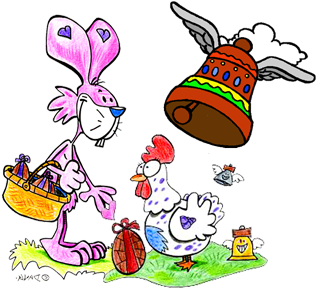 For Easter - Greeting Card (350x350)