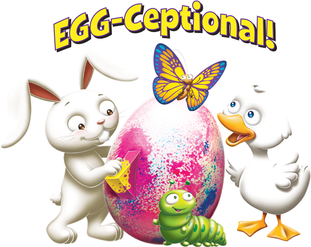 Dudley's Easter Stickers Messages Sticker-9 - Sticker (618x618)