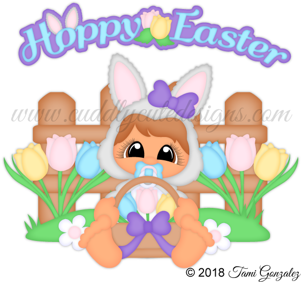 Easter Baby Bunny - Easter (600x600)