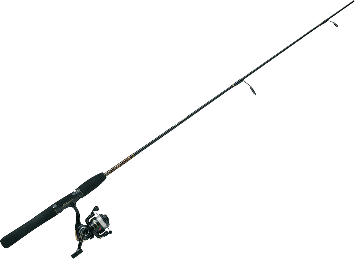 Fishing Pole Png Transparent Images - Fishing Rod And Reel (1150x838)