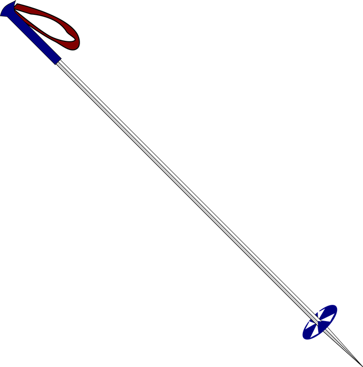 Fishing Pole Png 10, - Ski Pole Clipart (712x720)