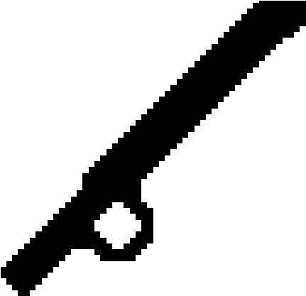 Fishing Rod Png Black Fishing Rod - Fishingrod Png Minecraft (530x530)