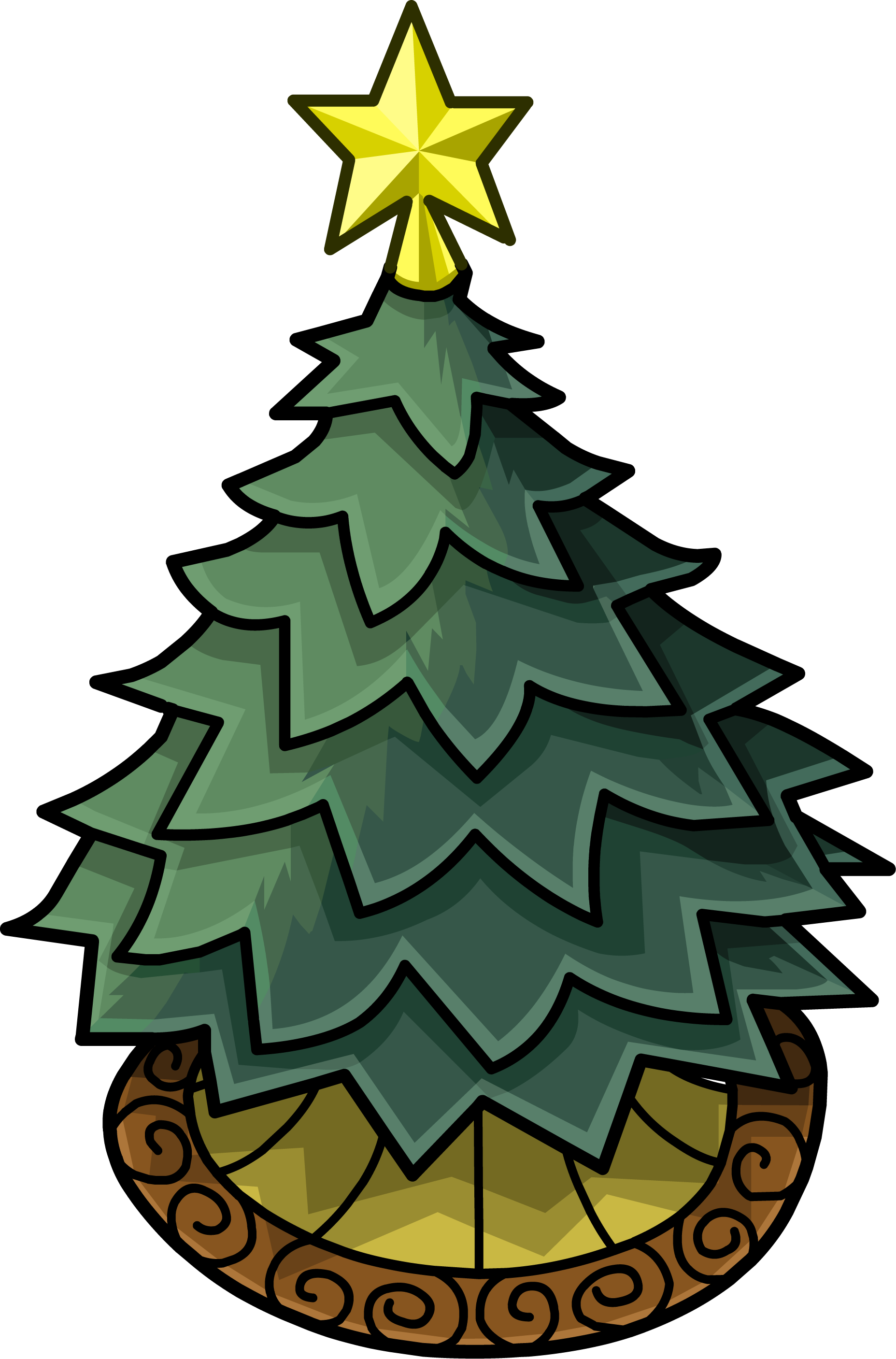 Holly Jolly Tree - Christmas Tree (1855x2813)