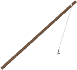Metal Pole Clipart Download - Thick Bo Staff (420x420)