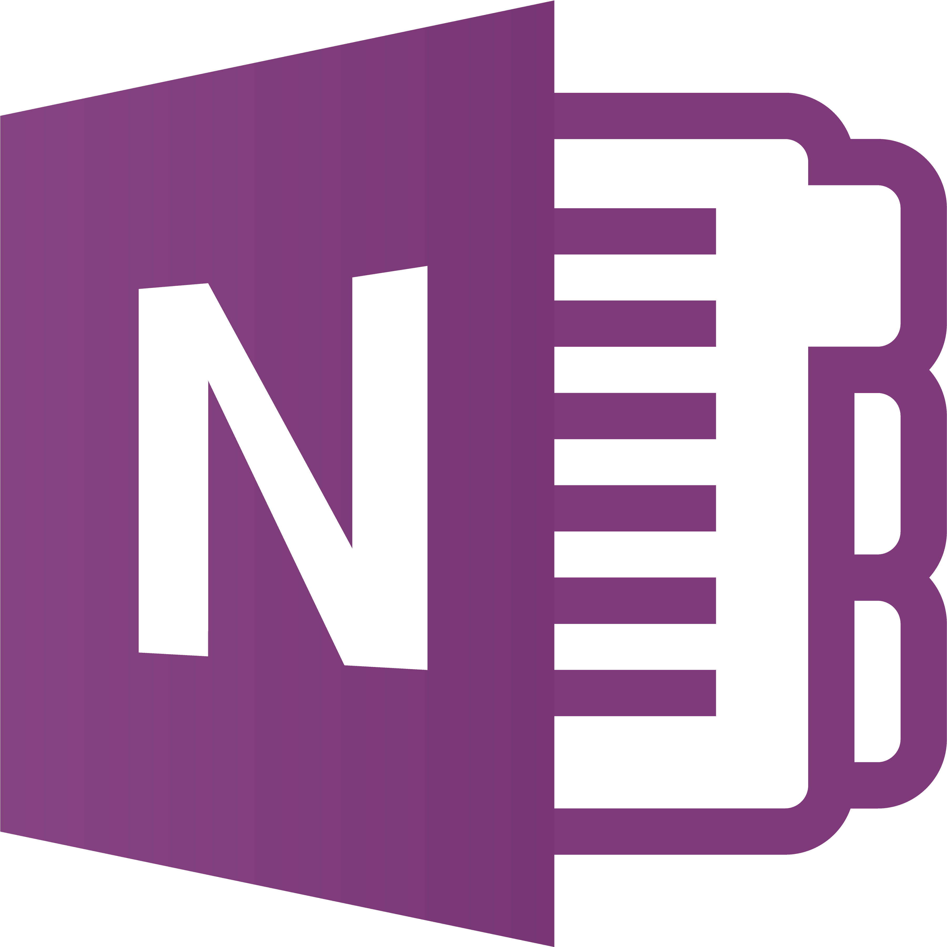Microsoft Onenote - One Note Logo (3676x3676)
