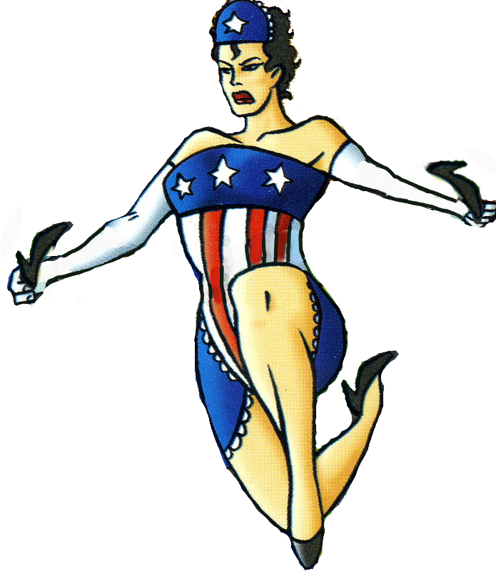 Americanmaid - Miss Lint The Tick Cartoon (695x805)