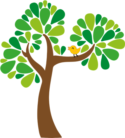 Vinilo Decorativo Pajarito Canta En La Rama Del Árbol - 3 De Marzo Dia De La Naturaleza (470x470)