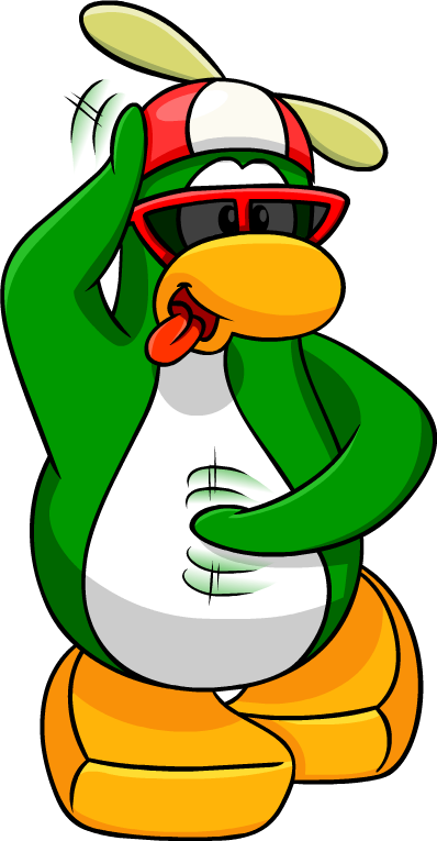 Rookie No Shirt - Club Penguin (398x765)
