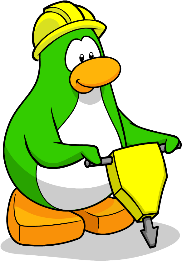 Builder Penguin - Builder Penguin (583x833)