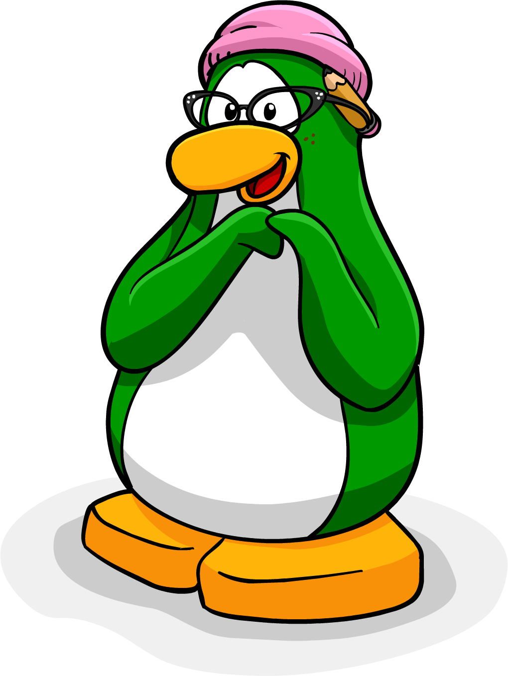 Aunt Arctic Pose - Club Penguin Aunt Arctic (1020x1358)