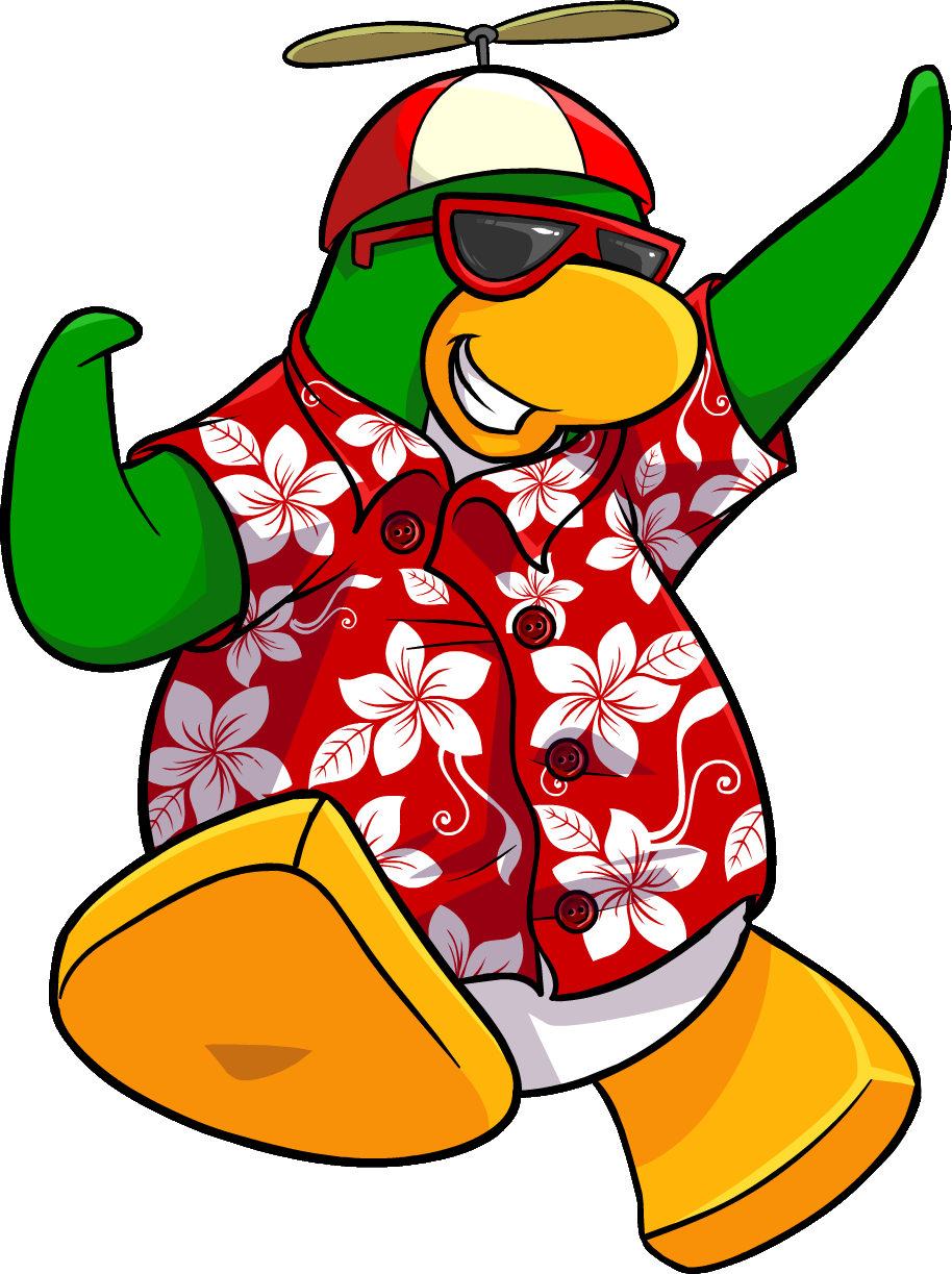 Rookie Highfive - Rookie From Club Penguin (914x1223)