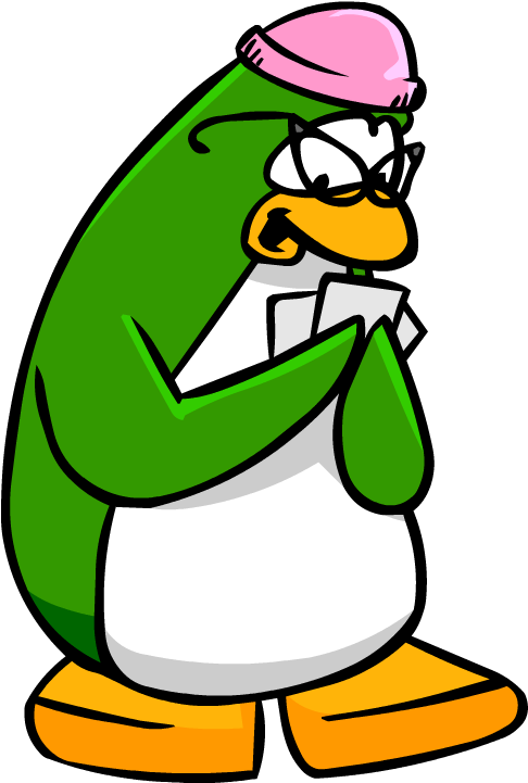 Club Penguin Aunt Arctic Q1 Given Photos - Cartoon (750x750)