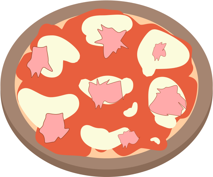 Free To Use Public Domain Pizza Clip Art - Scalable Vector Graphics (800x667)