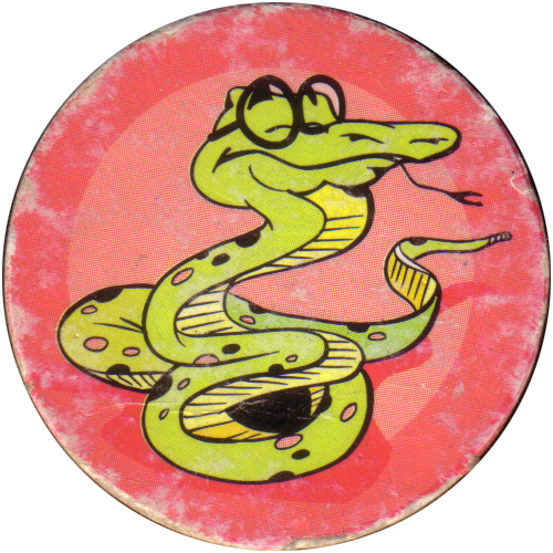 Unknown > Cartoons Snake Wearing Glasses - Cartoon (500x500)