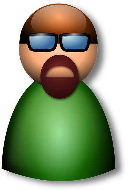 Person, Green, 3d Glasses, Red Green Glasses, 3d - User Icon Glasses (500x750)