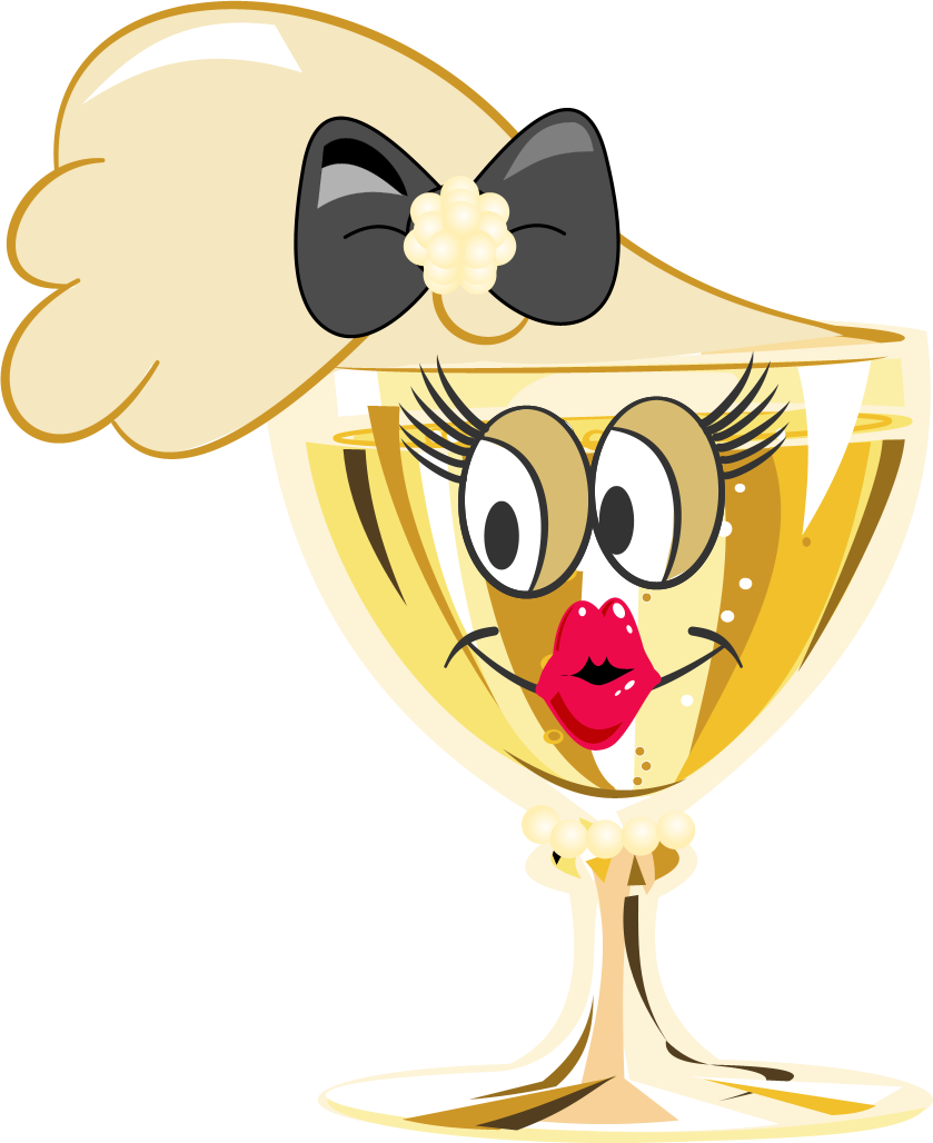Pictures Of Champagne Glasses - Champagne Glass Clipart Ping (839x1028)