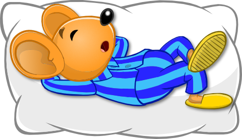 Sleepy Mouse - Animated Sleepy Mouse (480x276)