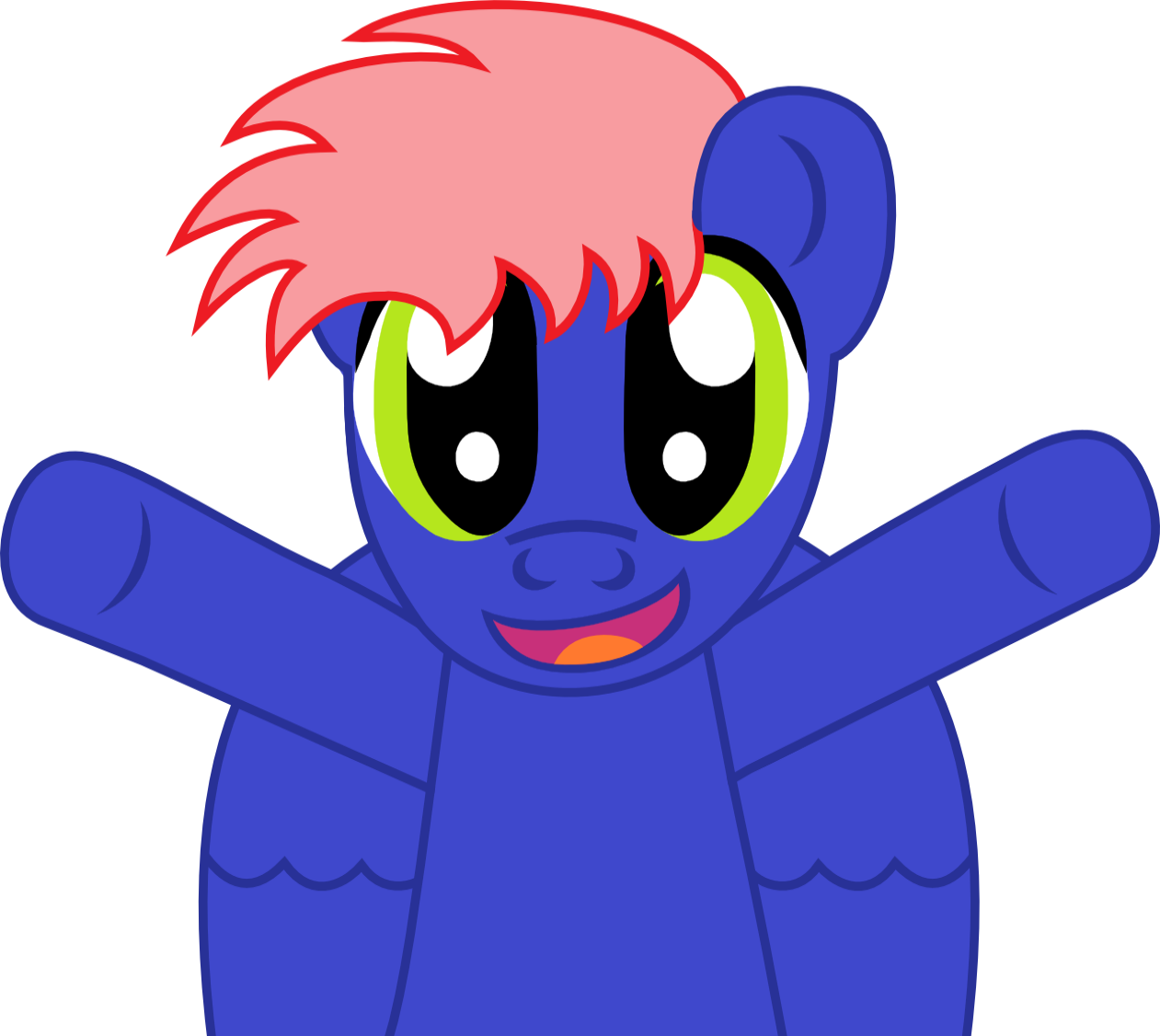 Hug Clipart Storybook Character - Hug (1261x1126)