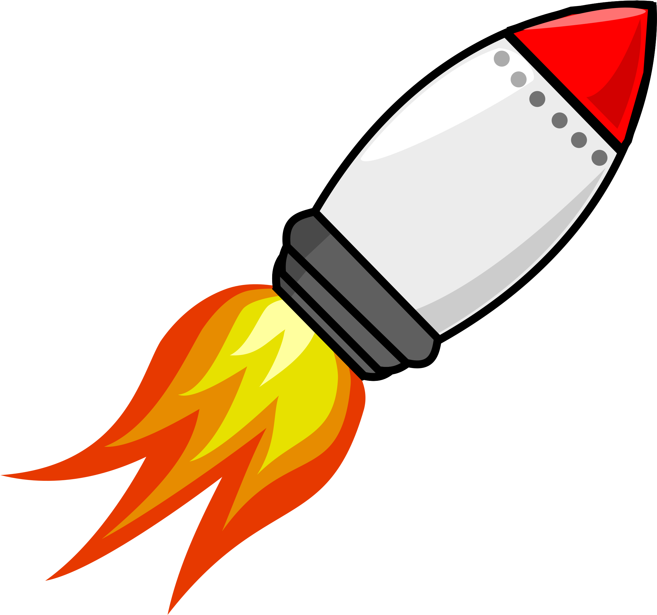 Big Image - Missile Clipart (2400x2239)