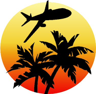 Palm Tree Airlines Logo Edit By Tacoapple99 - Logos With Palm Trees (375x375)