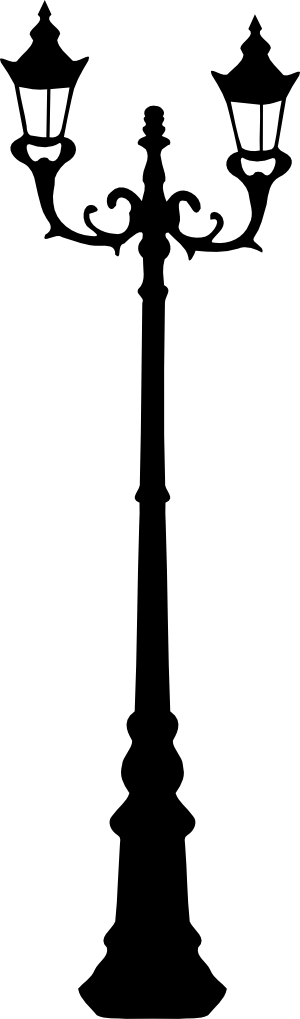 Vous Le Trouvez Sur Cette Page - Old Fashioned Street Lamp (300x1019)
