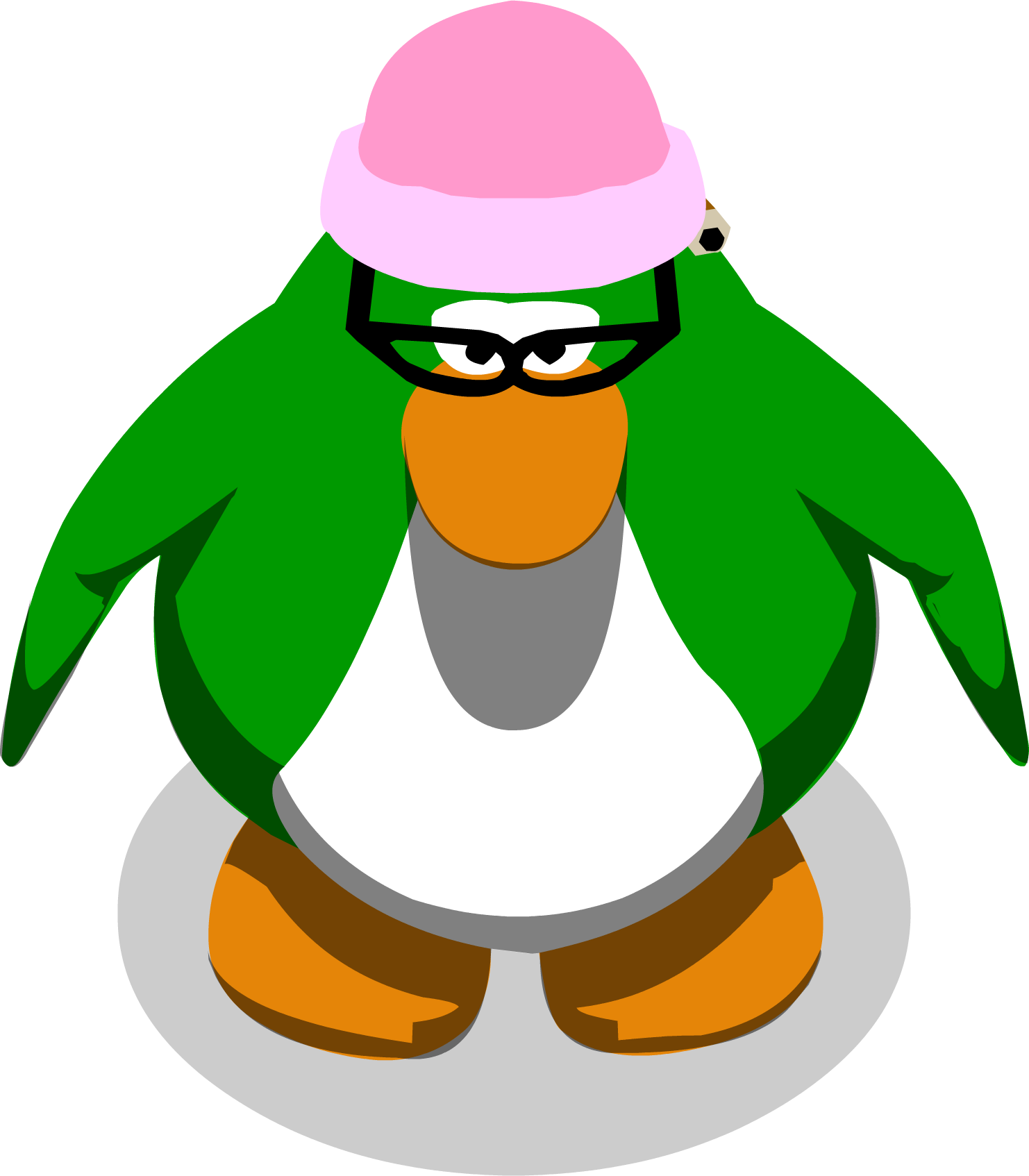 Aunt Arctic Sprites Original - Club Penguin Gary In Game (1482x1694)