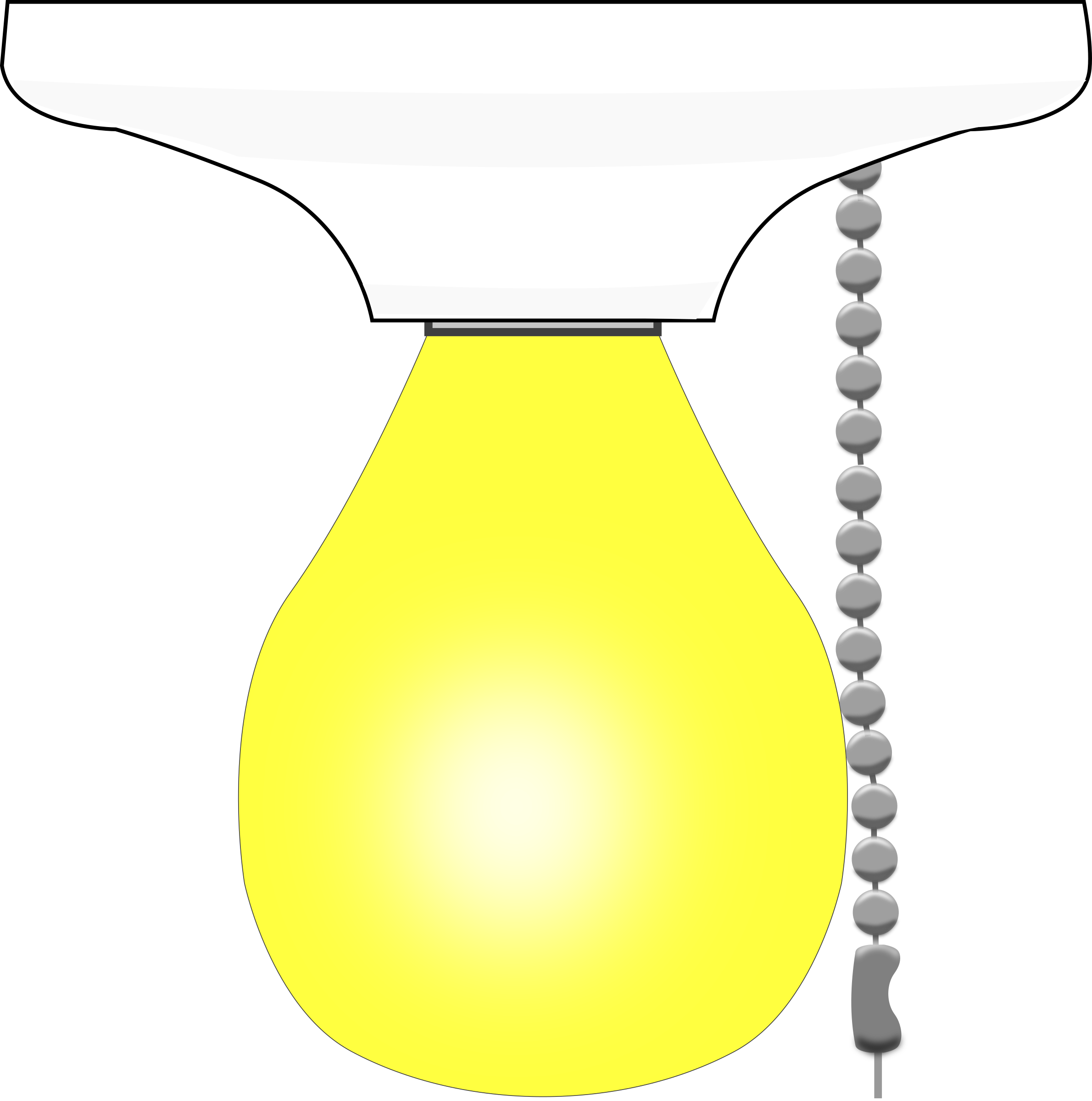 Bulb Light Fixture Clip Art - Icon (2380x2400)