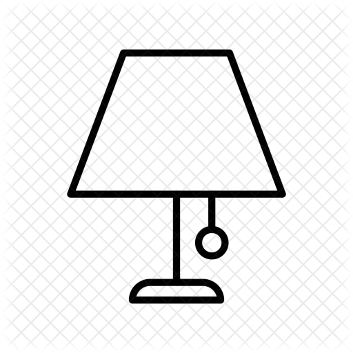 Lamp, Night, Light, Electric, Electronics Icon - Icon (512x512)