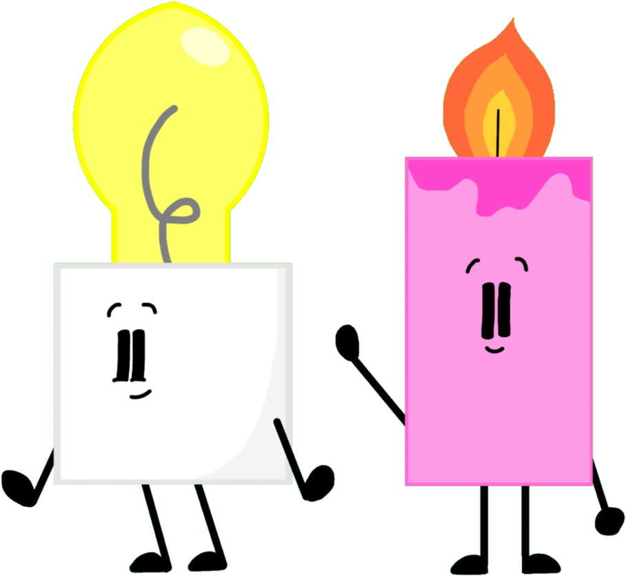 Night Light And Pink Candle By Ball Of Sugar - Nightlight (937x852)