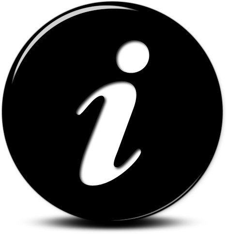 Portable Network Graphics Reference Keyhole Markup - Information Icon Black (512x512)