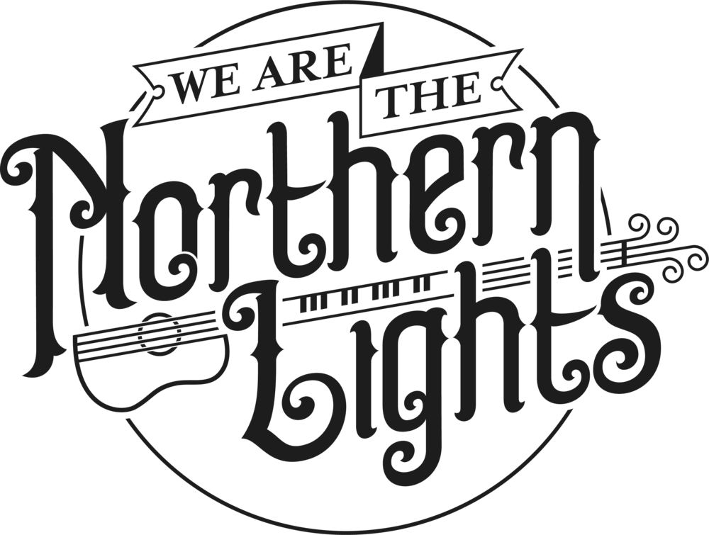 Tour We Are The Northern Lights - Calligraphy (1000x755)
