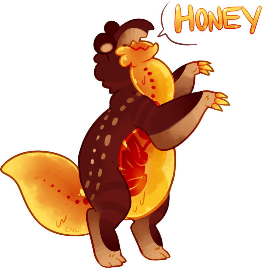 Honey By Lastnight-light - Cartoon (883x904)