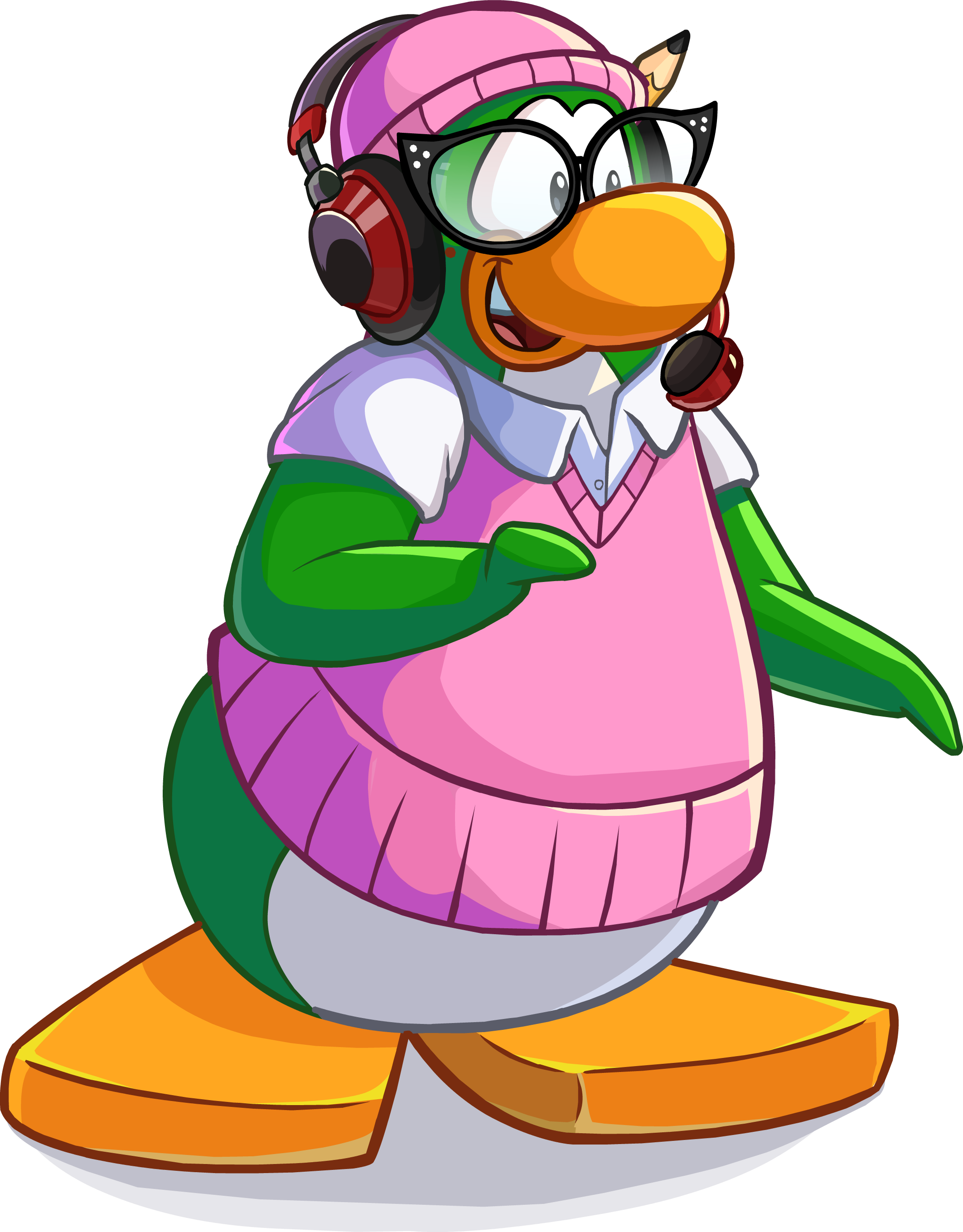 All Of The Servers Are English Servers Unless Stated - Tia Arctic Club Penguin (2125x2718)