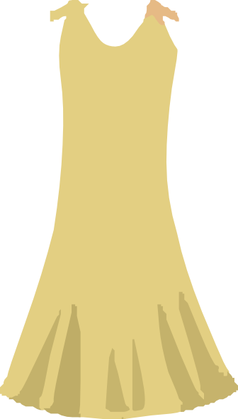 Dress Clip Art - Clothes Vectoer Png (336x591)