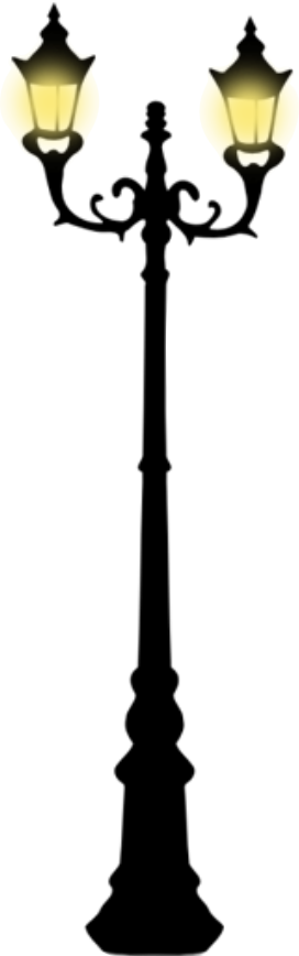 Street Light Clipart - Old Fashioned Street Lamp (272x868)