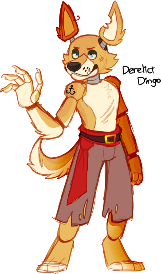 Derelict By Lastnight-light - Good Fnaf Ocs (685x1167)