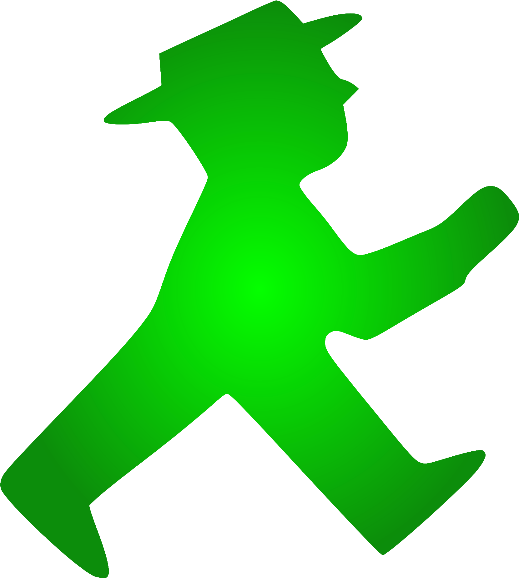 Open - Berlin Ampelmann (2000x2000)