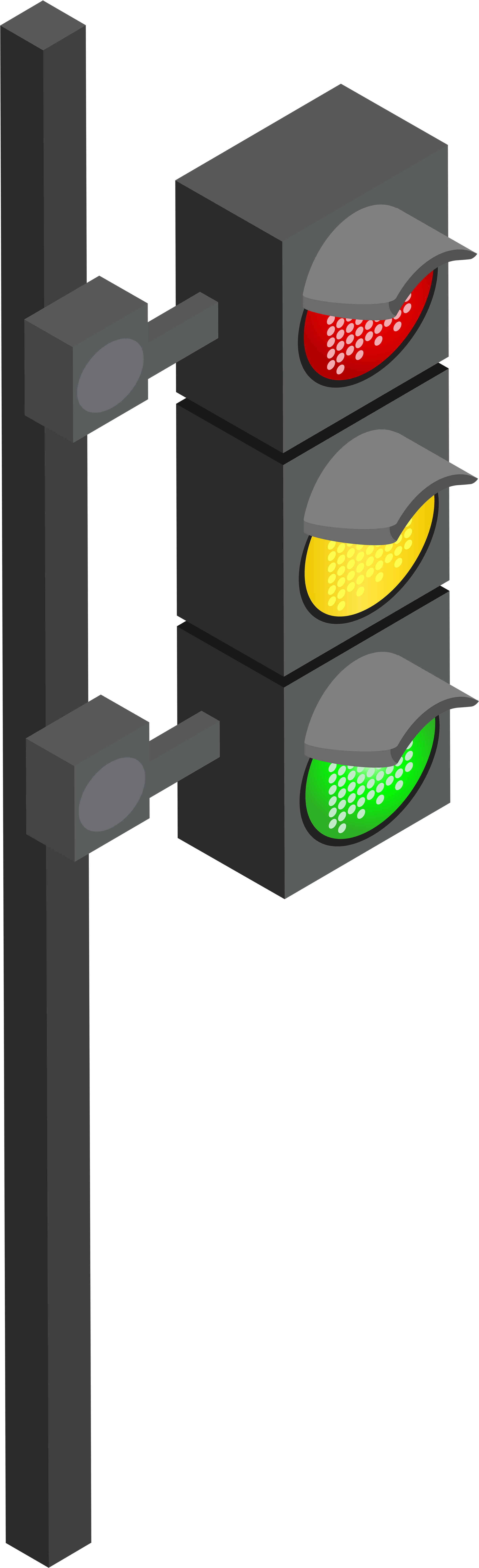 Traffic Light Png Clip Art - Traffic Light Png (2578x8000)