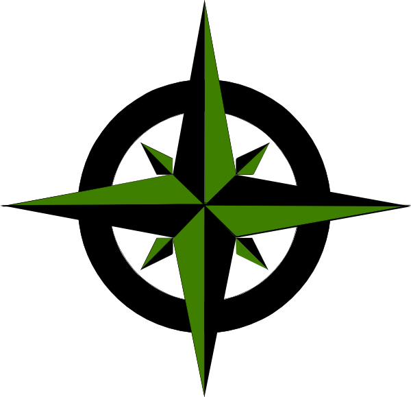 Green Compass Clip Art At Clker - Secondary School (600x579)