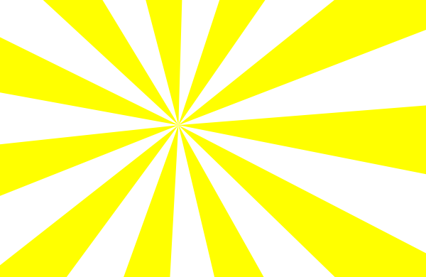 Black And Yellow Rays Vector (600x390) Png Clipart Download
