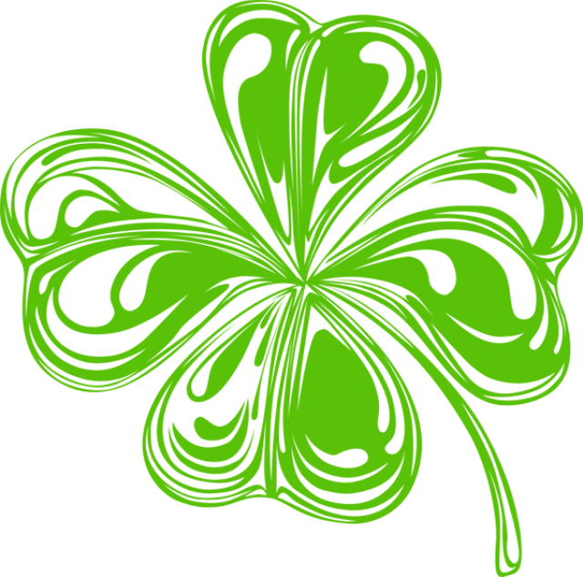 Free Shamrock Clip Art Border Free Clipart Images Clipartix - Cute Saint Patrick Day Clip Art (640x634)