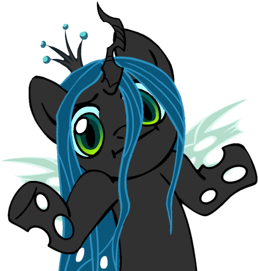 Pinkie Pie Rainbow Dash Pony Black Mammal Vertebrate - Mlp Queen Chrysalis Memes (894x894)