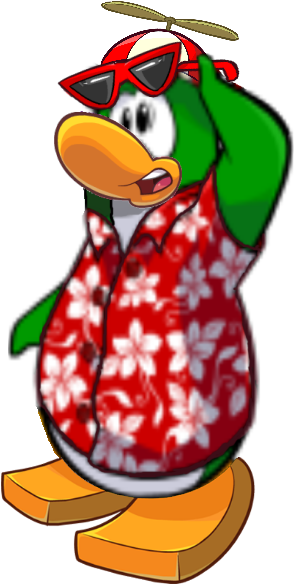 Rookie Surprised 2013 - Club Penguin Rookie 2013 (345x601)